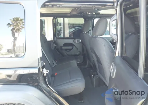 2022 Jeep Wrangler Unlimited Sport S 4X4 z USA, uszkodzony, nr VIN 1C4HJXDGXNW133367